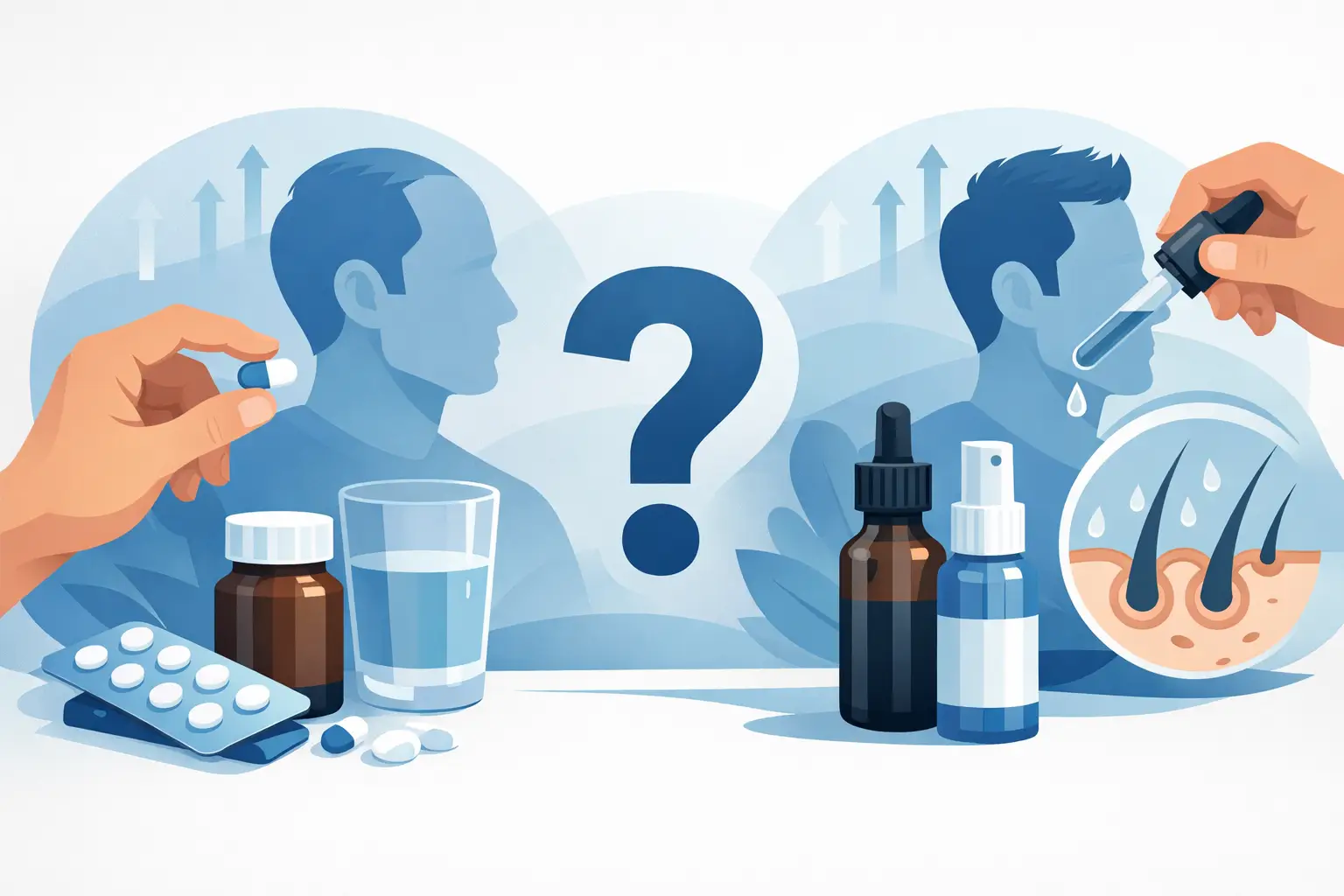 You are currently viewing Minoxidil oral ou tópico: qual escolher?
