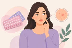 Read more about the article Anticoncepcional causa acne? Entenda quando ocorre
